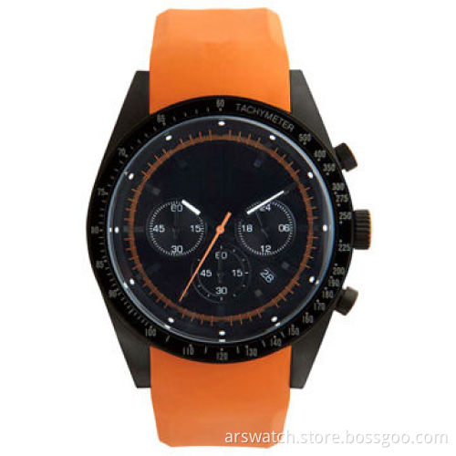 Silicone Watch, Plastic Case with Silicone Band, Japan Quartz Movement, Any Color Will Be OkNew